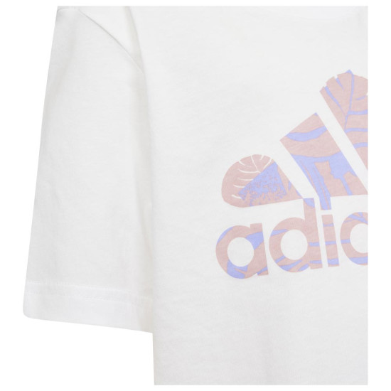 Adidas Παιδική κοντομάνικη μπλούζα G Badge Of Sport Nature